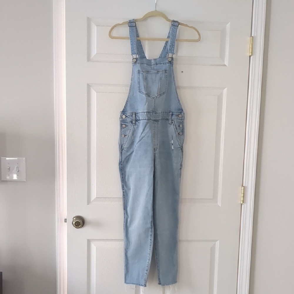 Light Blue Denim Overalls | Old Navy | 4P